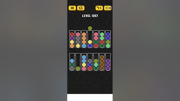 Ball sort level 1257