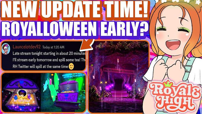 THESE SPOOKY HALLOWEEN HALO DESIGN CONCEPTS ARE INCREDIBLE! 🏰Royale High  Eveningfall Halo 2023 Ideas 