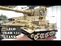 LEGO WWII Tiger 131 Tank Meets a Real Tiger 131!