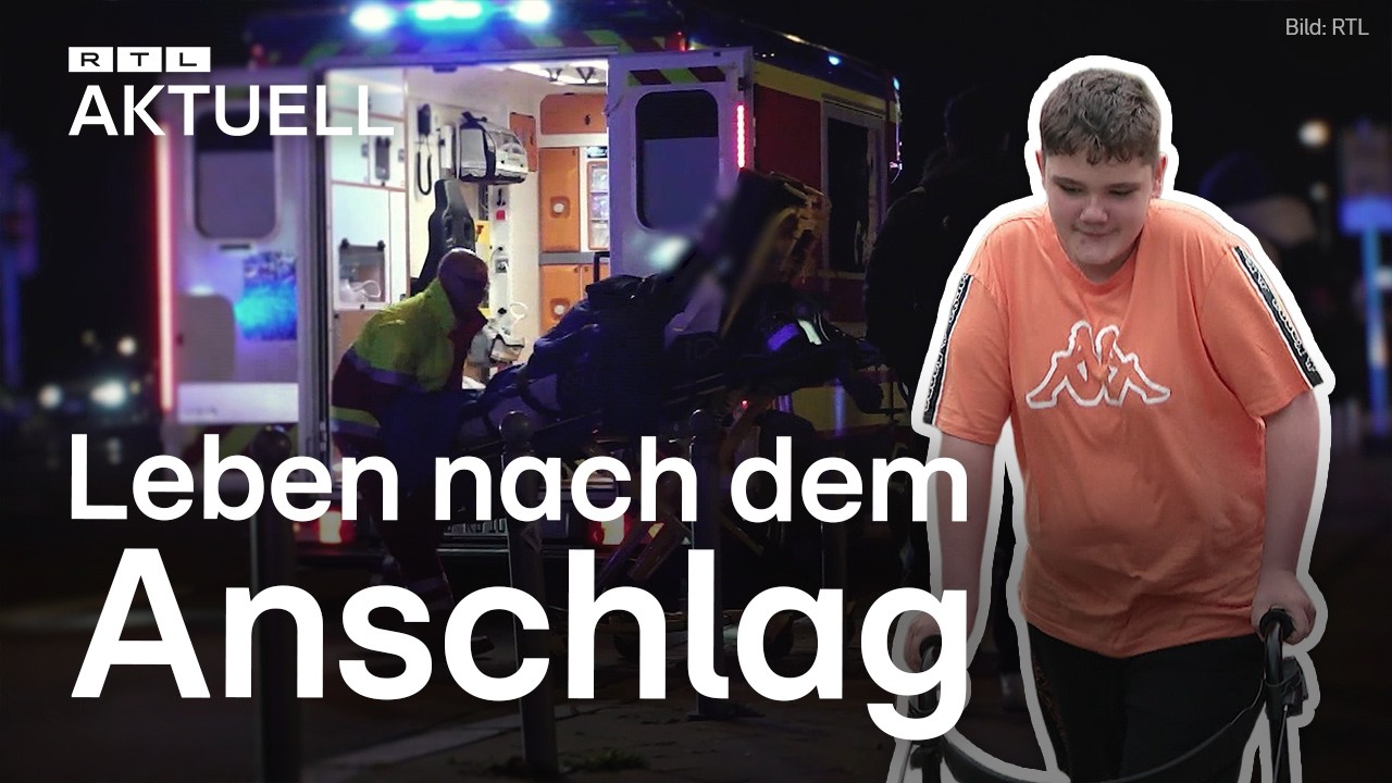 Terror in Magdeburg: So geht es Niclas heute | RTL Aktuell