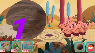 Dino Bash Gameplay Walkthrough Part 1 (iOS - Android)