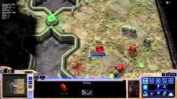 Starcraft 2: Custom Game 1/4: Fatty Fight - Aug 2, 2013