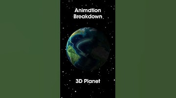 How to make 3D Earth in after effects #aftereffects #adobeillustrator #photoshop
