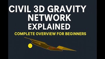 Civil 3D Gravity Network Overview | Drainage & Sewer Design Basics