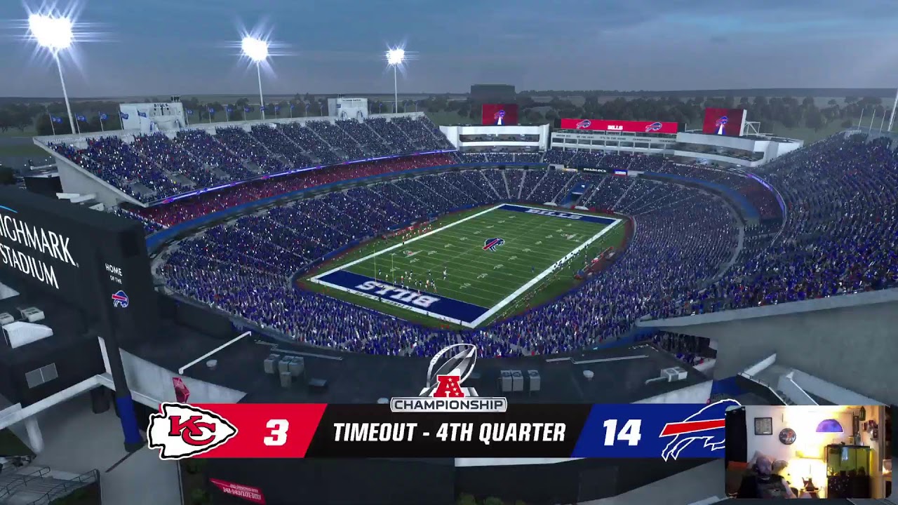 Madden 23 Franchise AFC Championship Bills Vs Cheifs YouTube