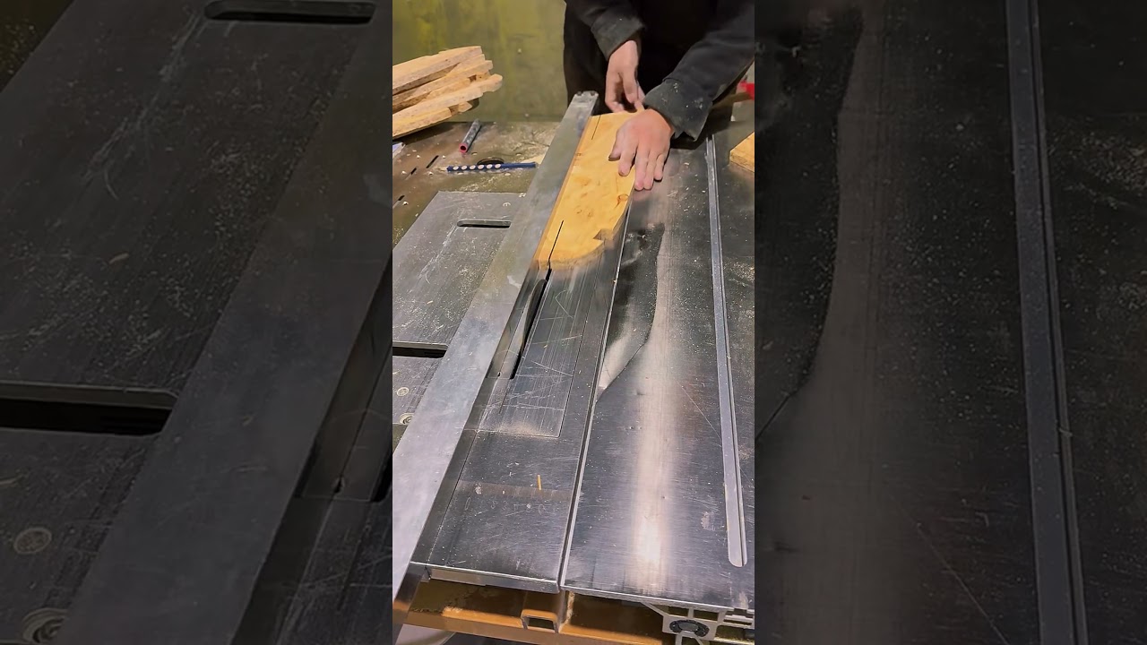 This Clean Table Saw Cut Is So Satisfying