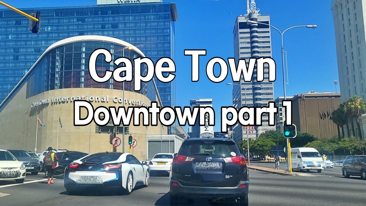 Cape Town downtown(CBD) driving, part 1
