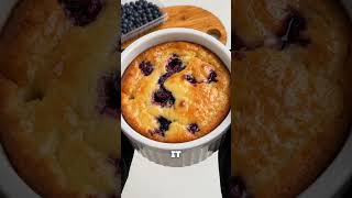 Healthy Blueberry Cheesecake | Easy 4-Ingredient Dessert #easyrecipe