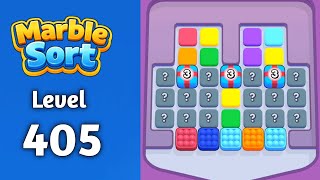 Marble sort Level 405 walkthrough solution 