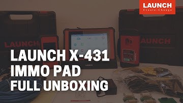 Unboxing the X-431 IMMO PAD | LAUNCH