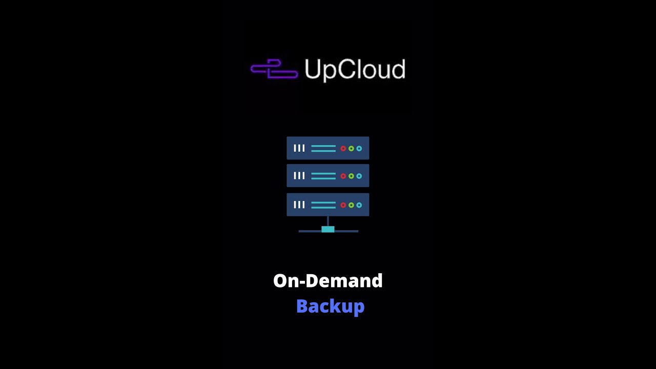 Take On-Demand Backup of UpCloud ☁️ Instance  in 1 sec 🔥