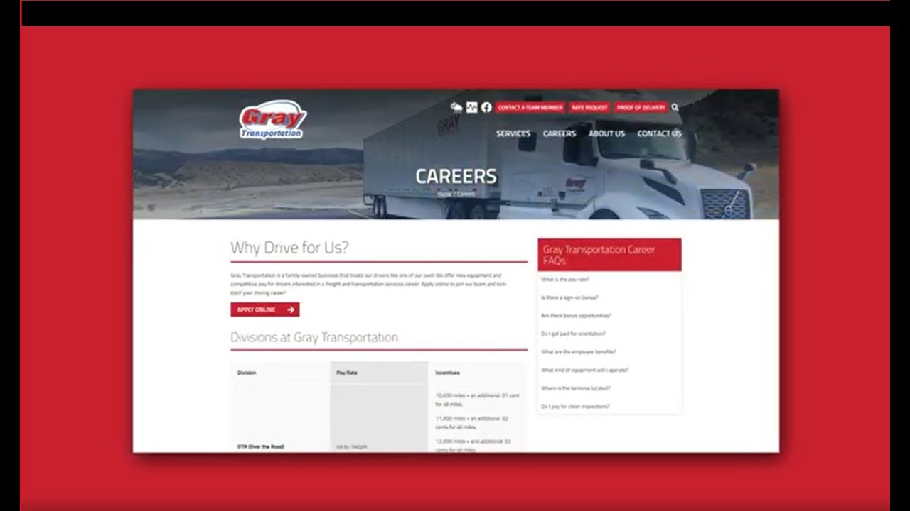 Gray Transportation Launch Graphic YouTube