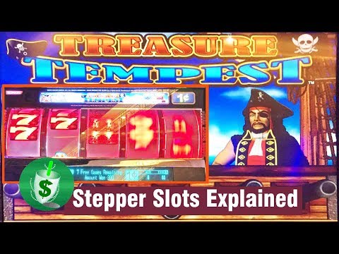 Treasure Tempest slot machine, Steppers Explained