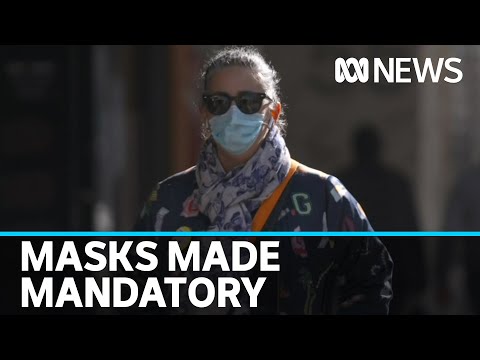Masks made mandatory in Victoria's lockdown zones as coronavirus cases climb | ABC News