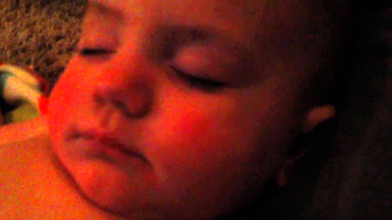 Baby Colson sleeping on floor YouTube