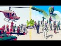 Zombie team vs modern military team   totally accurate battle simulator tabs