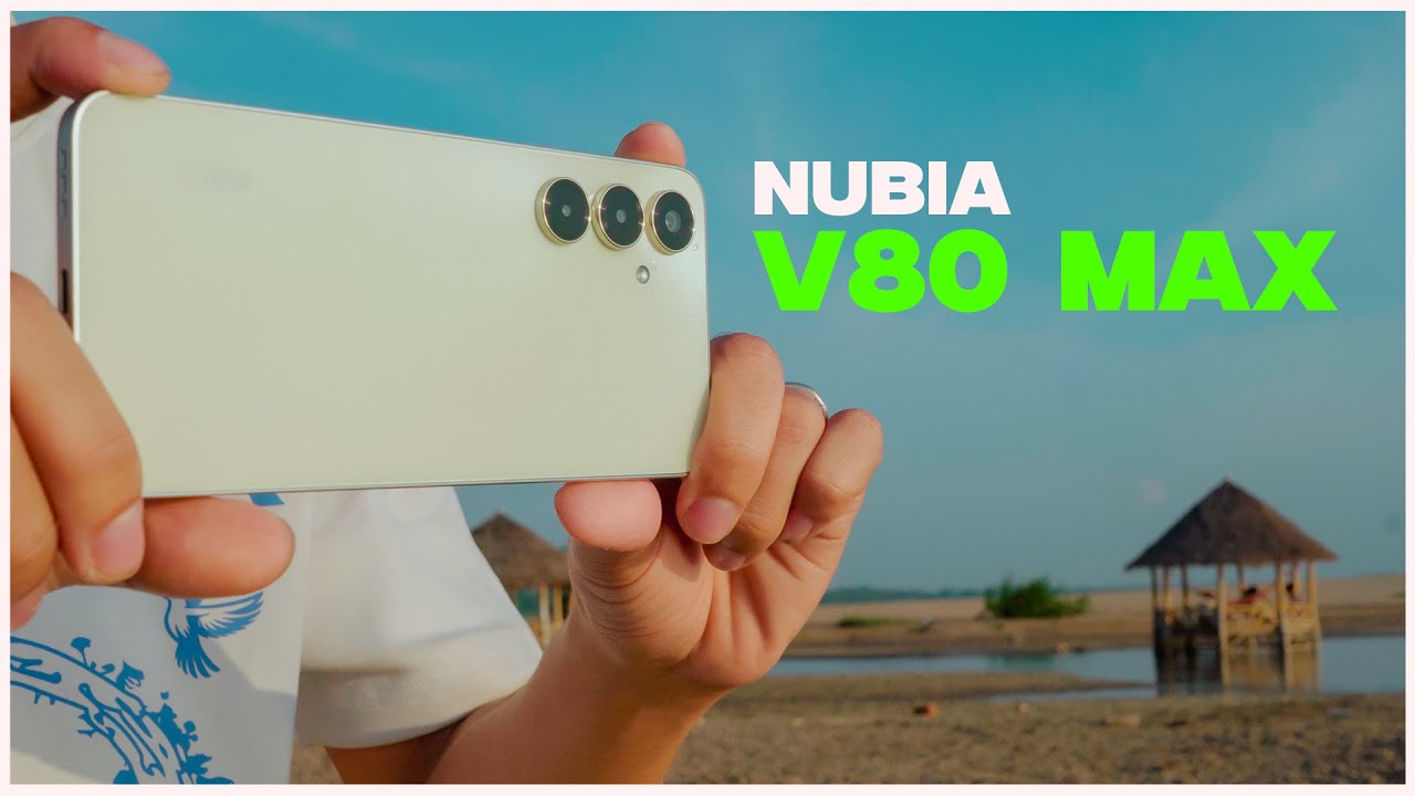 Nubia V80 Max តម្លៃ 100ដុល្លារស្តើង មកជាមួយនឹងអេក្រង់ 120Hz