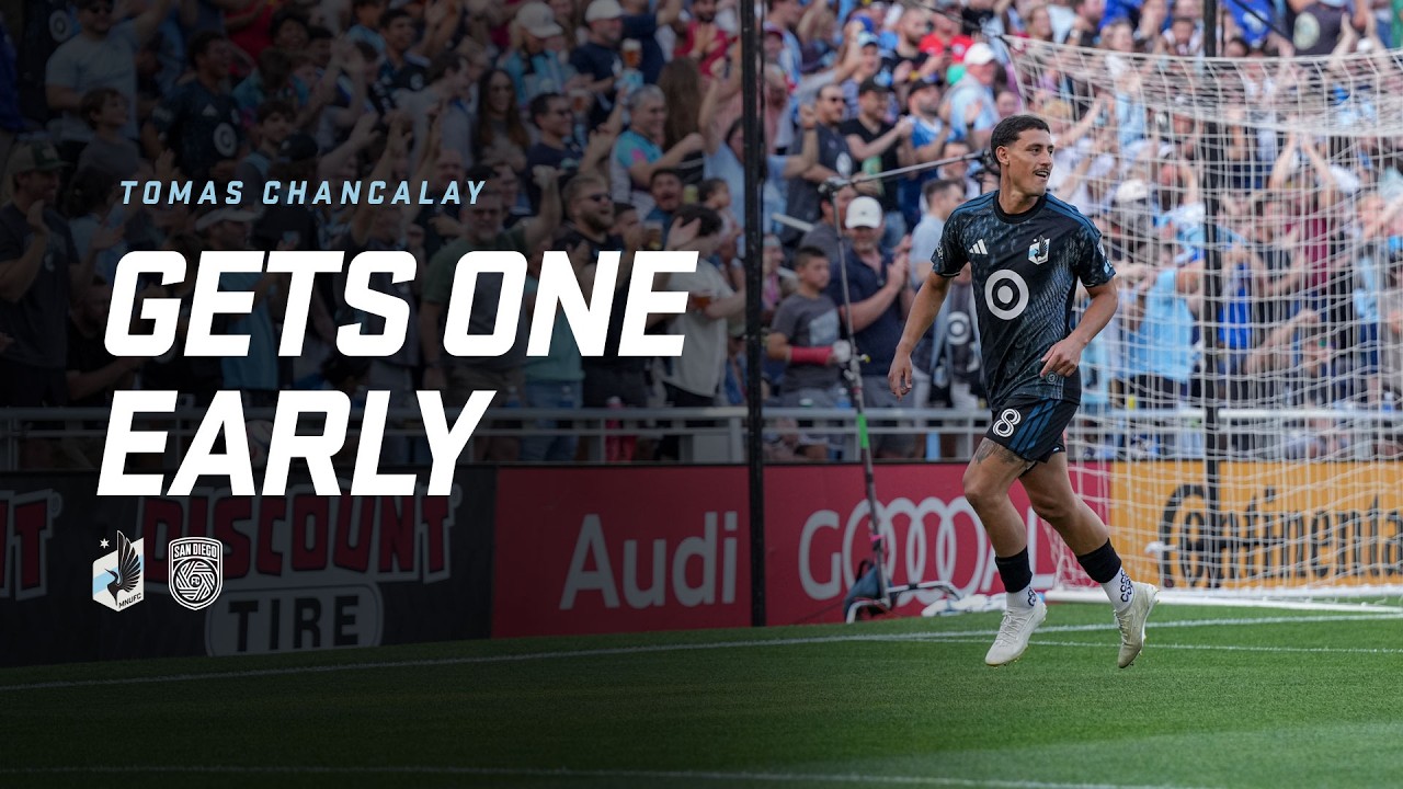 MNUFC GOAL! Chancalay Opens Scoring vs San Diego FC