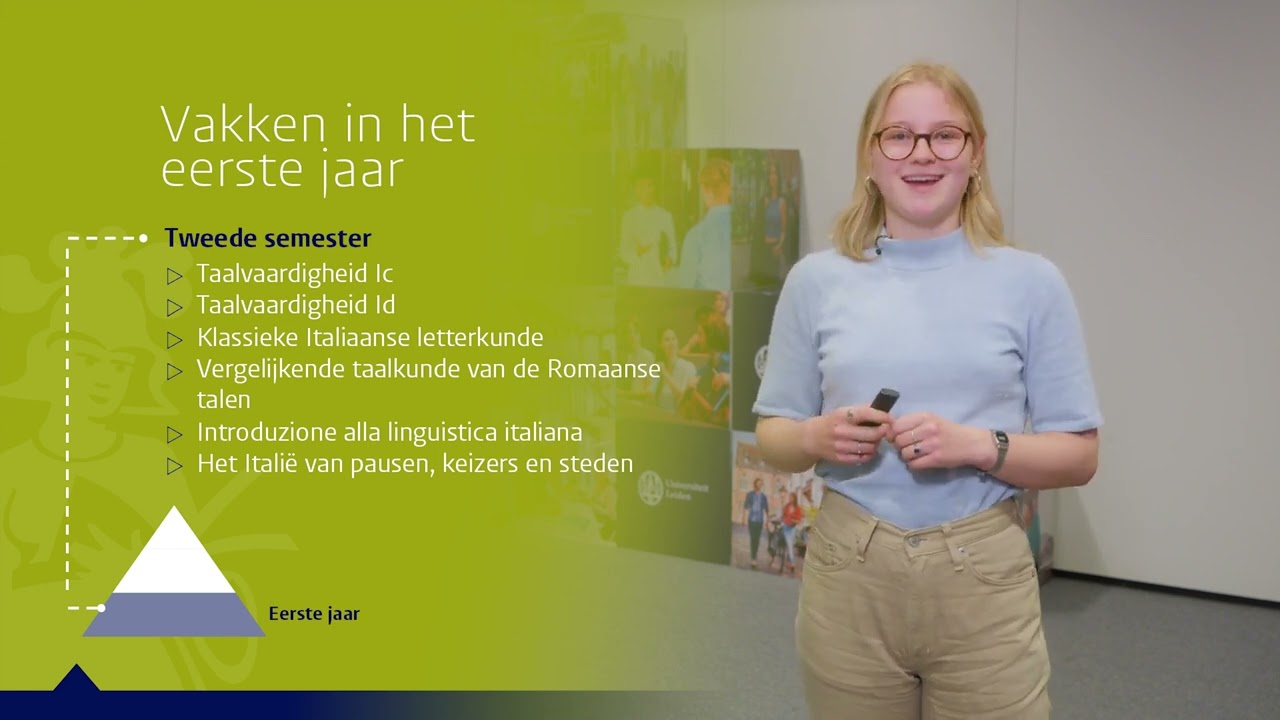 Opleidingspresentatie Italiaanse taal en cultuur