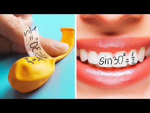 AWESOME HACKS AND SCHOOL SUPPLIES IDEAS || 5-Minute Tips For Smart Students