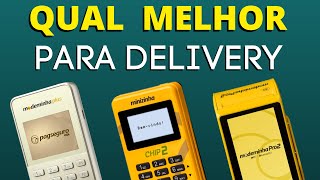 🏆Qual a MELHOR máquina de CARTÃO para DELIVERY ? #PagSeguro