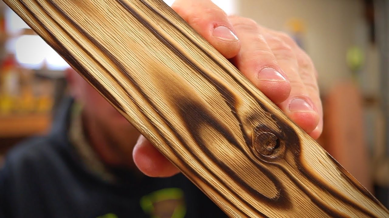 Wood Burning Tips For The Best Shou Sugi Ban Inspired Finish / DIY Charred  Wood 