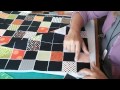 Creating a 'Nine Patch' from Easy Piecing panel