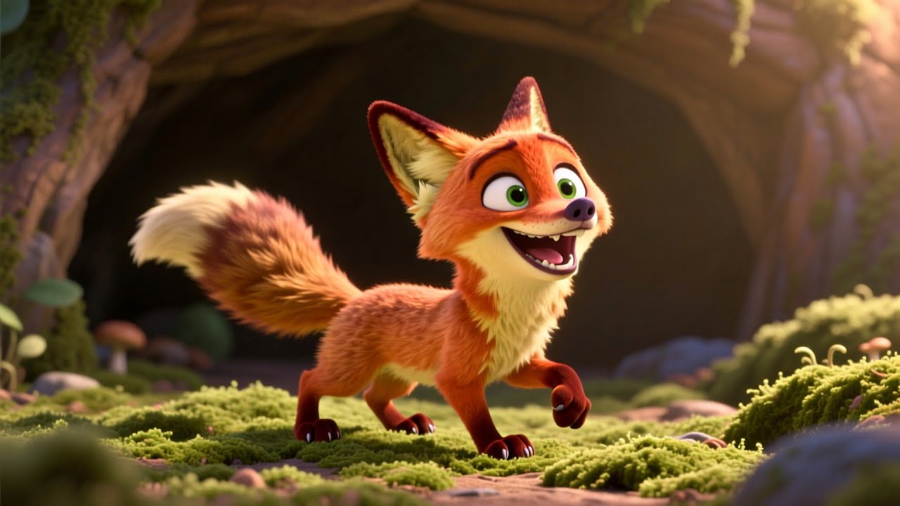 Утренняя растяжка для маленькой лисички 🦊🌞 | Утренние упражнения для детей | Здоровые привычки дл...