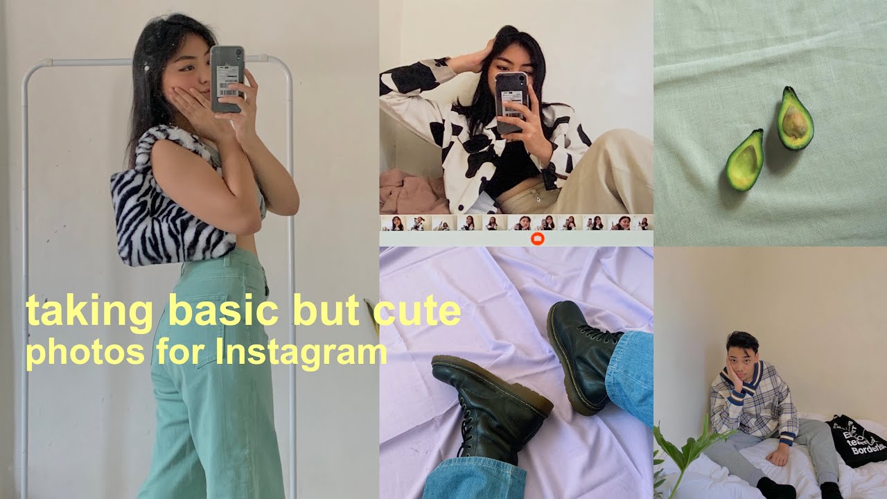 HOW I TAKE MY INSTAGRAM PHOTOS AT HOME ☁️🥑