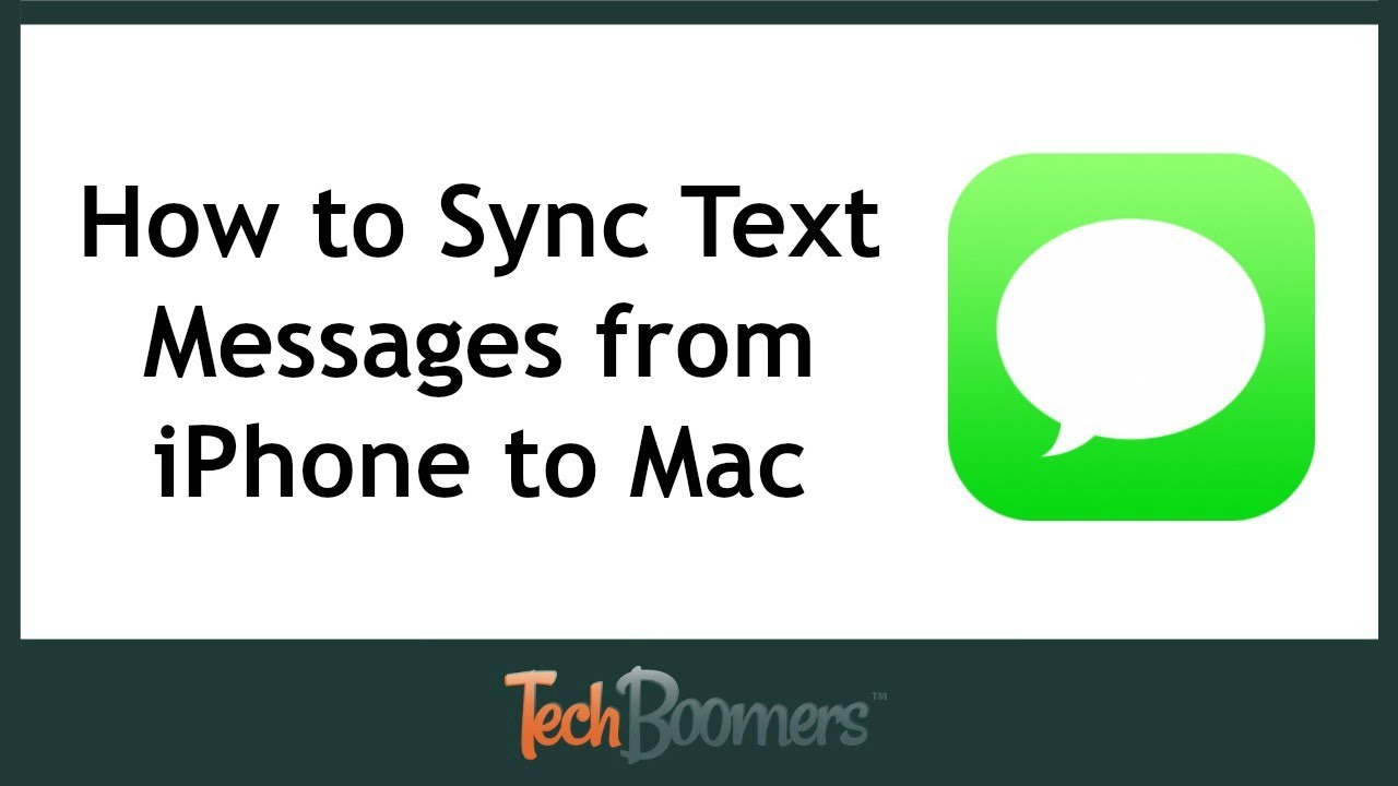 getting text messages on mac