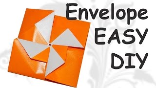 DIY easy envelope / How to make origami envelope tutorial / DIY beauty and easy