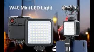 LED ULANZI W49 Video Light LED - Lampu Studio Foto DSLR Dan Smartphone HP