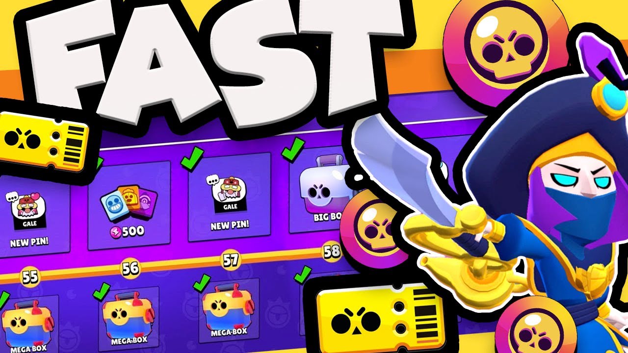 Level Up Fast Brawl Pass Brawl Stars Youtube - how quickly level up brawl stars