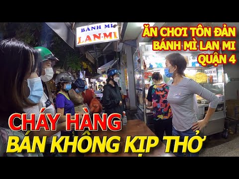 Video Đứng hình BÁN KHÔNG KỊP THỞ - bánh mì LAN MI NỔI TIẾNG... - youtube