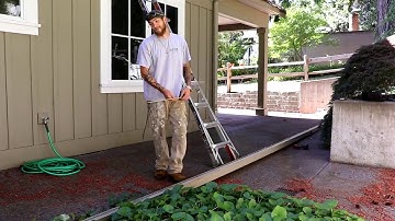 Valor Gutter Guard Installation