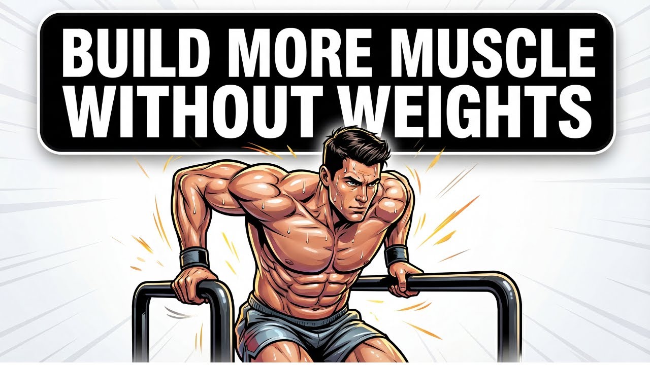 Эти 5 упражнений наращивают больше мышечной массы, чем упражнения с отягощениями (безопасны для с...
