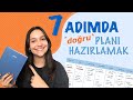 Adim adim doru plan yapma rehber  yksde ilk 1000 iin kendi programm nasl hazrlyordum