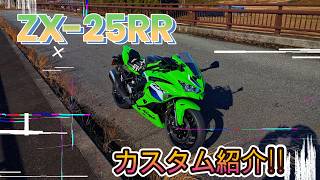 ロードバイク(カスタマイズ品) 2025ラスト】ZX-25RRに最低限のカスタムをしたら・・・ - YouTube