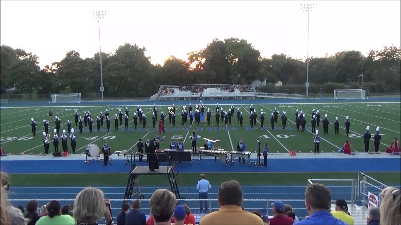 Wheeling High School Marching Band at Falcon Marching Band Festival