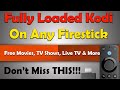 🔥 Install KODI 21 on Firestick 🔥 (FREE Movies + Live TV) &amp; Much More...