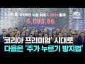 '코리아 프리미엄' 시대로 간다…다음 스텝은 '주가 누르기 방지법' / JTBC 뉴스룸