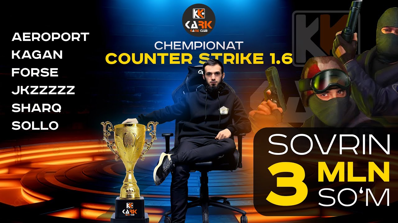 Chempionat KARIK GAME CLUB Counter strike 1.6 team chempionat 
