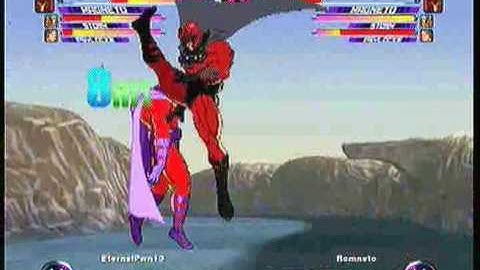 MvC2 Online (360): EternalPwn 13 (MSP) vs Brett (MSP) 2 .:11.27.09:.