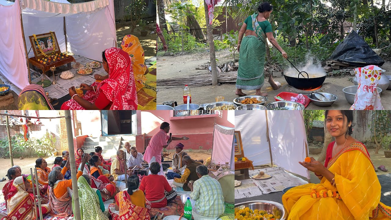 বাড়িতে আজ হরি ঠাকুরের পুজো করা হলো…😊🙏