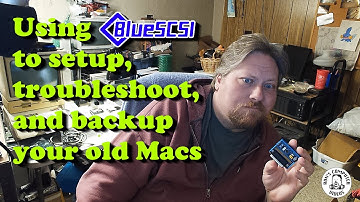 Using BlueSCSI (External) to setup, troubleshoot, and backup your old Macs!