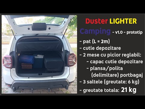 Dacia Duster - Dans la série Duster camper car, voici