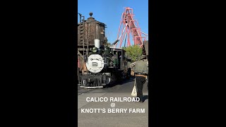 Calico Railroad Knott's Berry Farm 4K HDR 2023