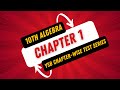 10th Maths Test Series | Lesson 1 Algebra | Linear Equations in Two Variables | Maharashtra | YSB
