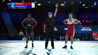 United World Wrestling Championship 2021 : Qualifying Round  FS 74 kg  F. ERYILMAZ v M. Wijesooriya