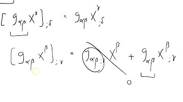 GRSS 112 covariant derivative of the metric tensor